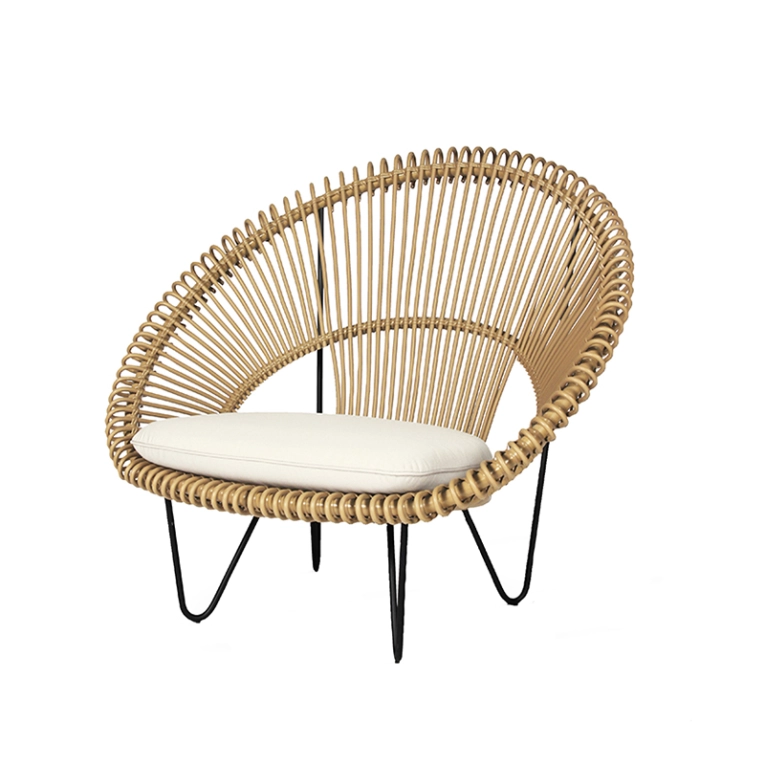 Fauteuil extérieur Fauteuil ROY COCOON Camel VINCENT SHEPPARD