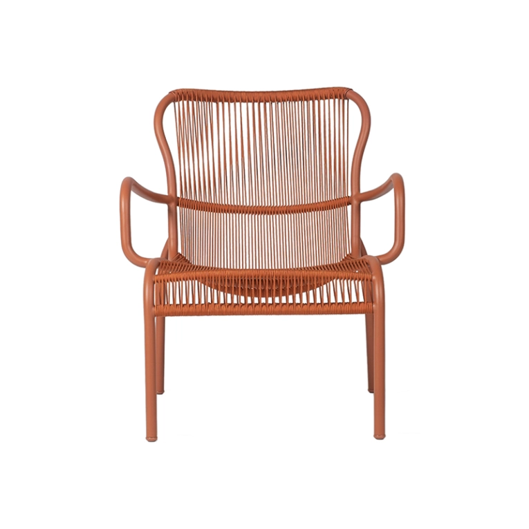 Fauteuil extérieur Fauteuil LOOP Terracotta VINCENT SHEPPARD