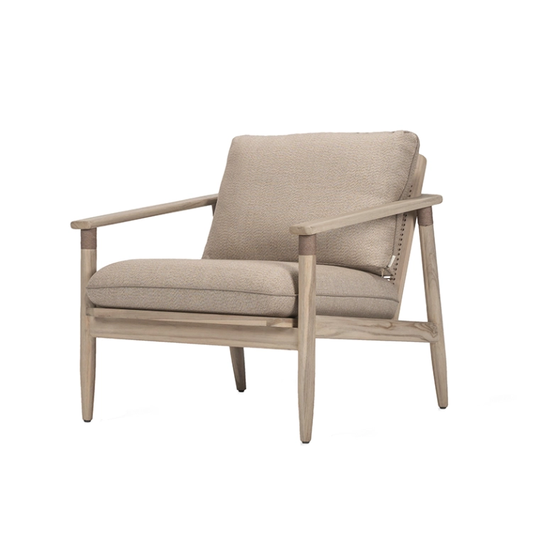 Fauteuil extérieur Fauteuil DAVID Savane Coconut  S2222 VINCENT SHEPPARD