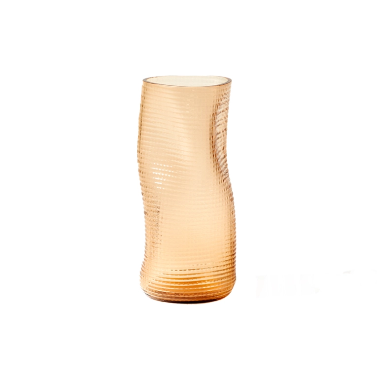 Vase Vase CORAL H 34 Rose transparent CASSINA