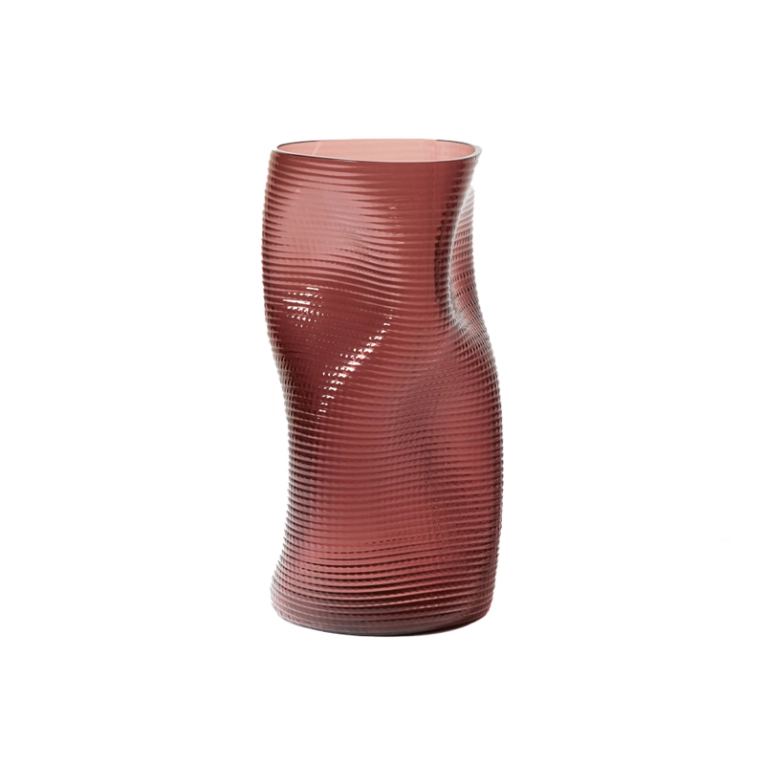 Vase Vase CORAL H 41 Amethyste transparent CASSINA