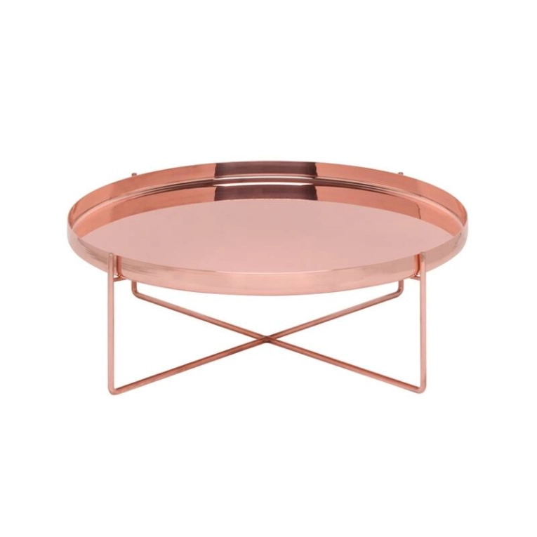 Table basse CM05 HABIBI Ø 57 x H 30 Cuivre E15