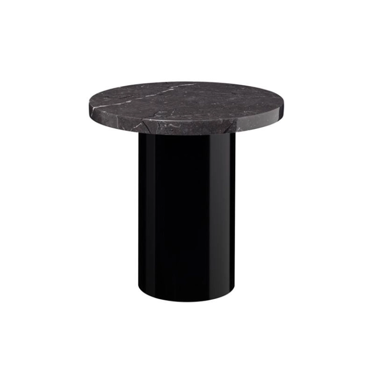 Table d'appoint guéridon CT09 ENOKI Ø 40 x H 40 Noir E15