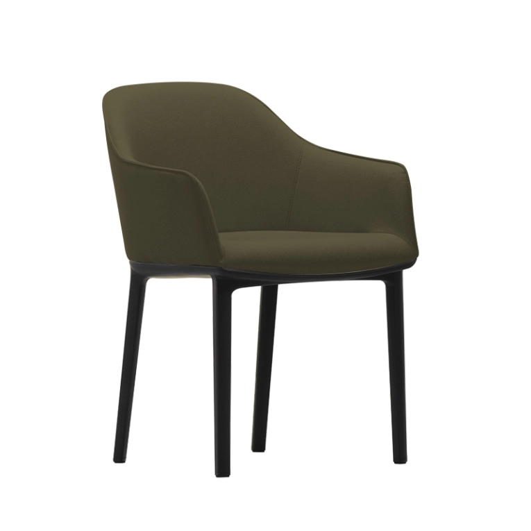 Chaise SOFTSHELL Forêt/ gris Sierra 17 VITRA