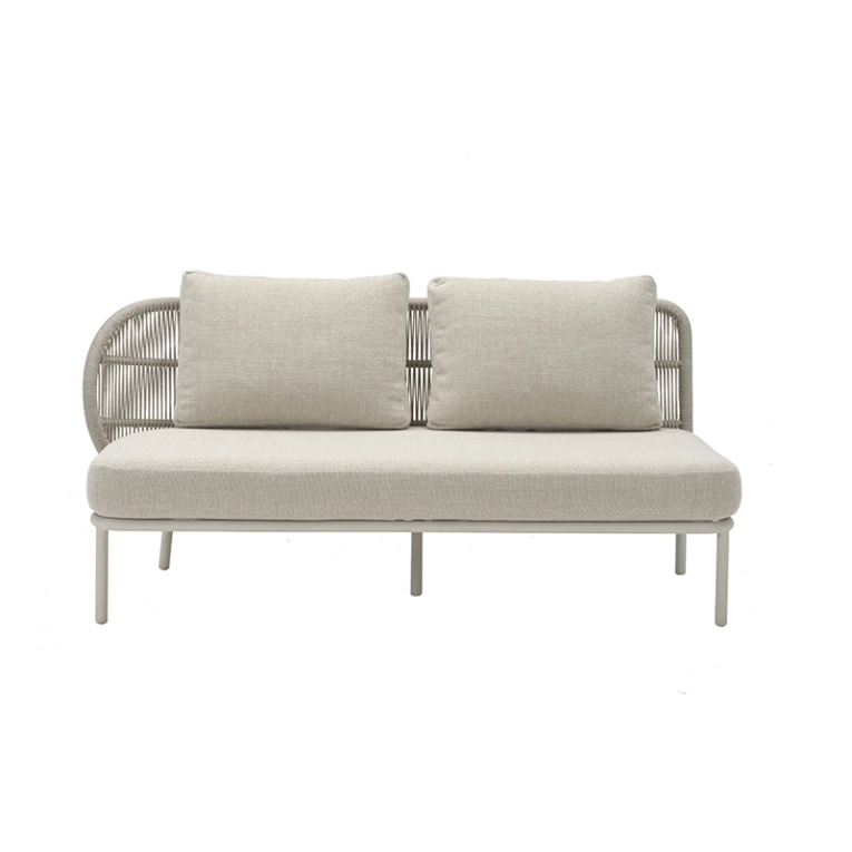 Canapé extérieur Canapé KODO MODULAR 2 places Blanc Dune/ Almond VINCENT SHEPPARD