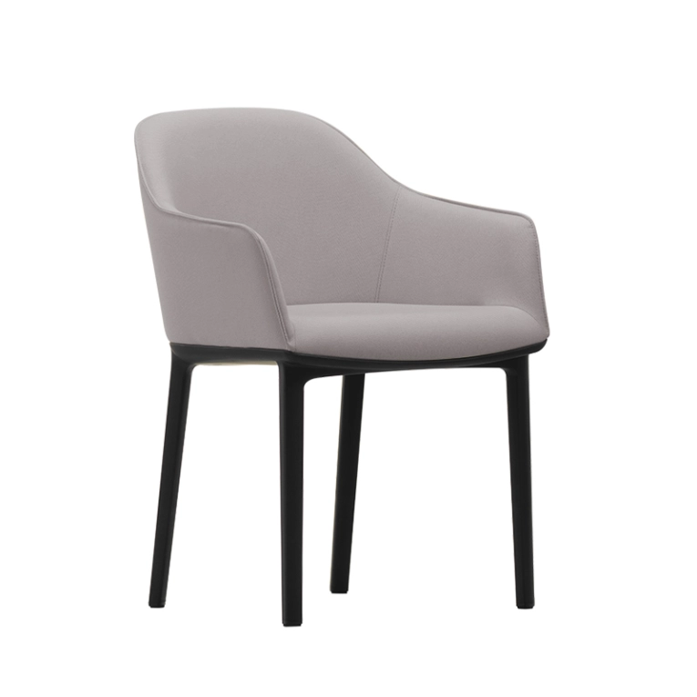 Chaise SOFTSHELL Gris clair/ gris Sierra 18 VITRA