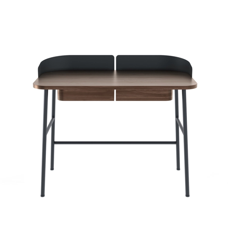 Bureau VICTOR Noyer/ Gris ardoise HARTO