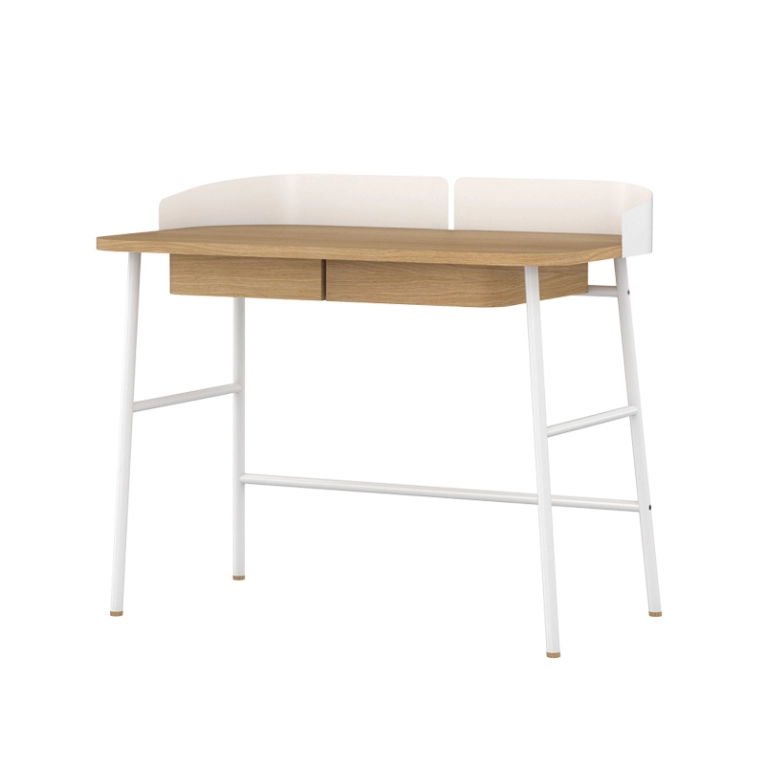 Bureau VICTOR Chêne/ blanc HARTO