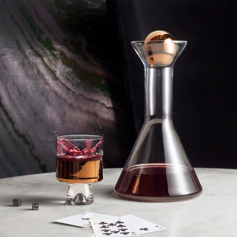 Carafe & verre Décanteur TANK Cuivre TOM DIXON