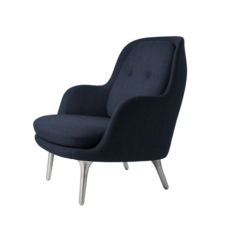 Fauteuil FRI Bleu foncé 1155 FRITZ HANSEN
