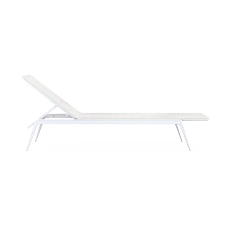 Bain de soleil, chaise longue et hamac Bain de soleil BRANCH Blanc TRIBU