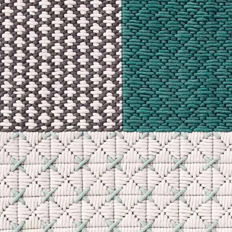 Tapis Tapis SILAÏ Vert GAN