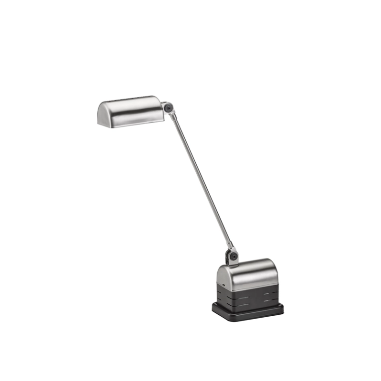 Lampe à poser DAPHINETTE PORTATILE Nickel brossé LUMINA
