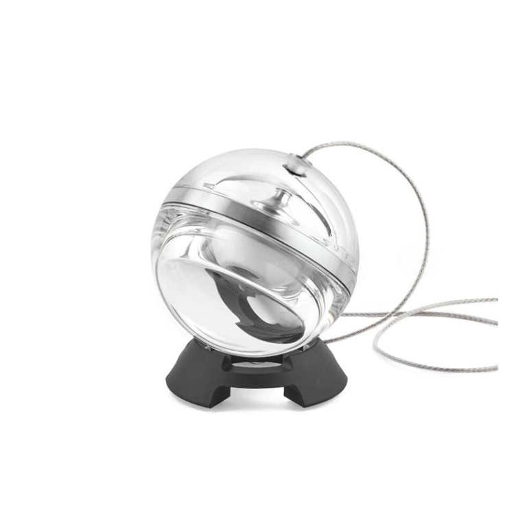 Lampe à poser LIMBUS EYE Aluminium/ base noire LUMINA