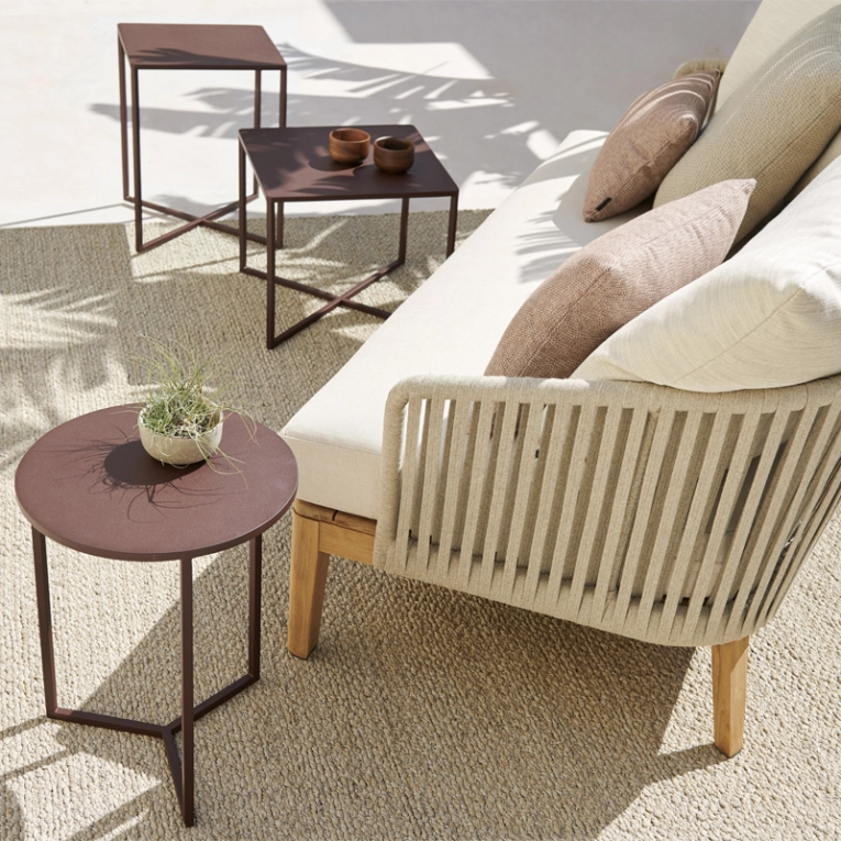 Canapé extérieur Canapé MOOD 2 Places Rouge terreux TRIBU