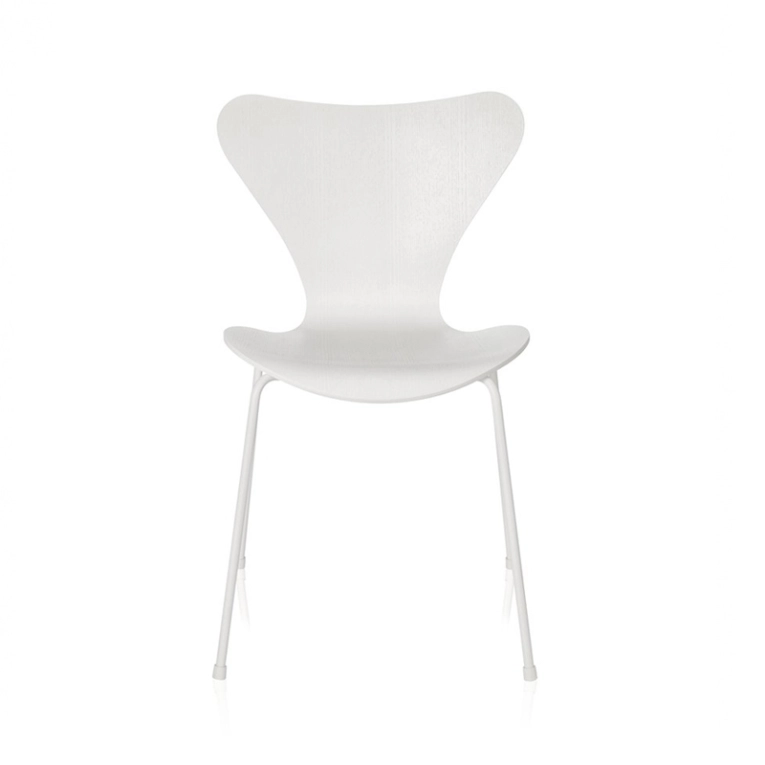 Chaise SERIE 7 Monochrome Blanc FRITZ HANSEN