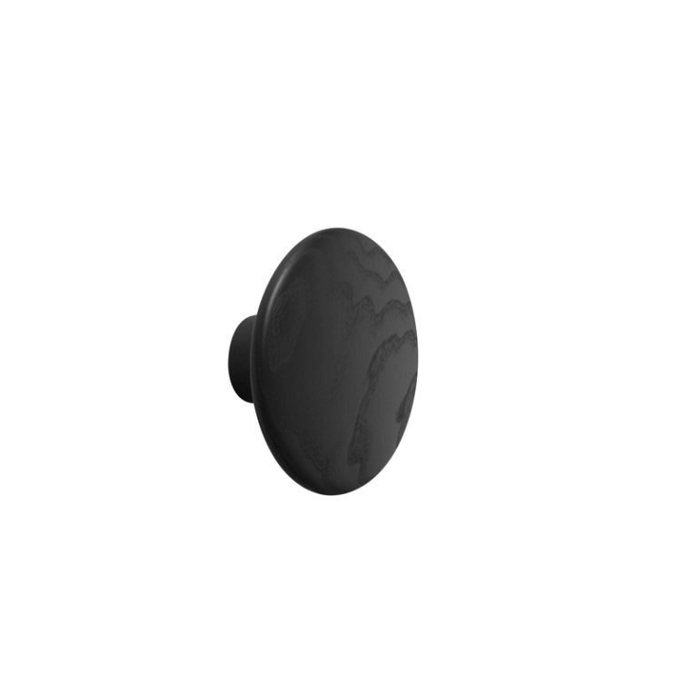 Patère Design Patère DOTS Ø 13 Noir MUUTO