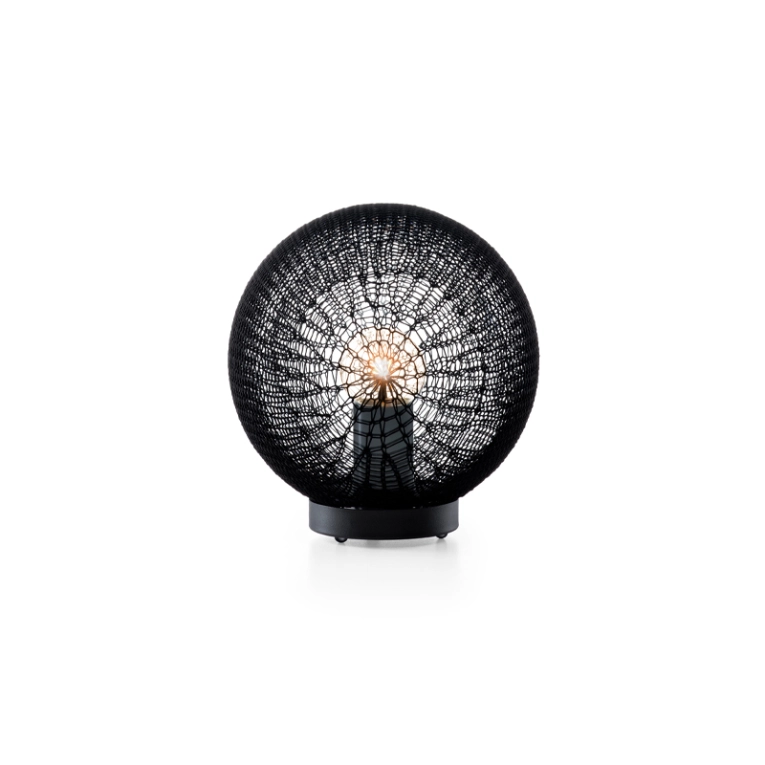 Lampe à poser MADAME LATOQUE Ø 30 Wengé TRIBU