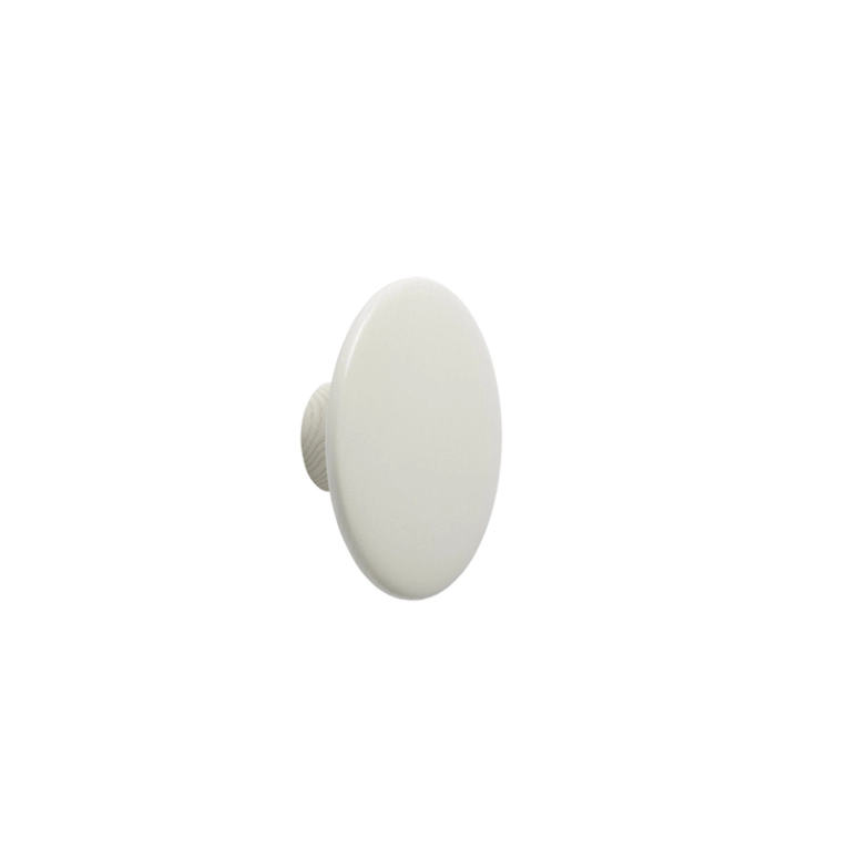 Patère Design Patère DOTS Ø 13 Blanc cassé MUUTO