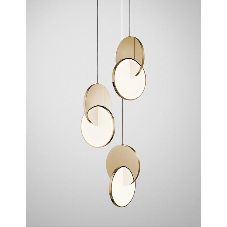 Suspension ECLIPSE CHANDELIER Laiton poli LEE BROOM