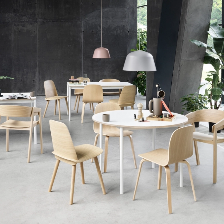 Table BASE TABLE Ø110 Blanc MUUTO