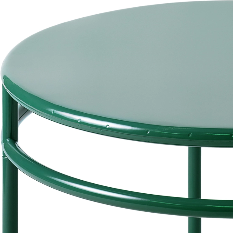 Table T37 Ø140  Vert mousse TOLIX