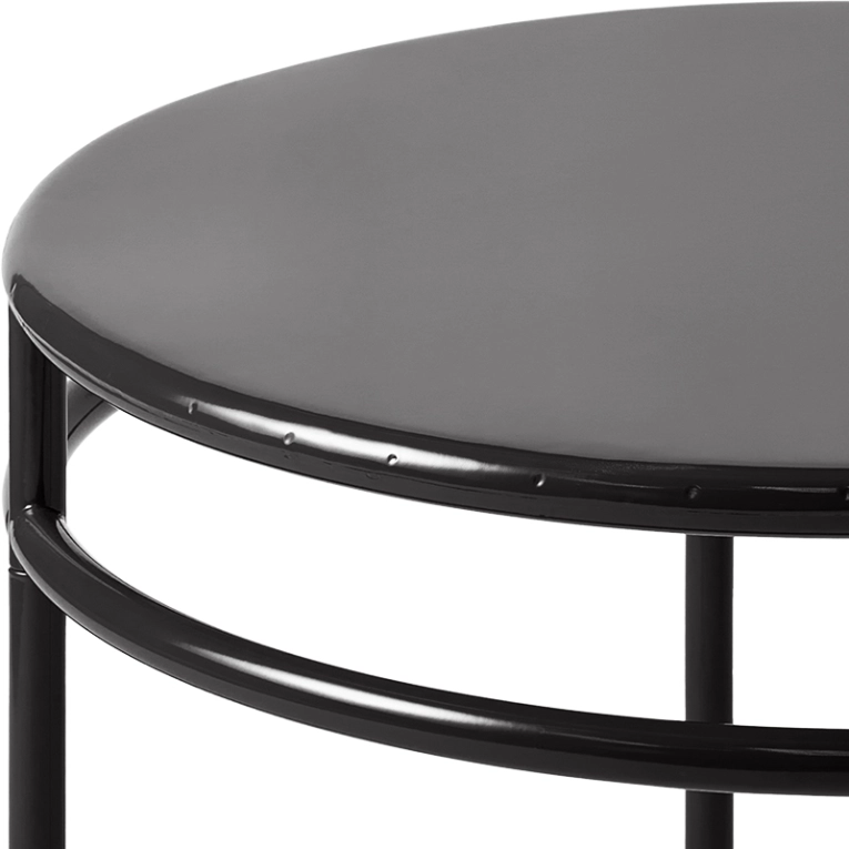Table basse T37 Ø80 Noir TOLIX