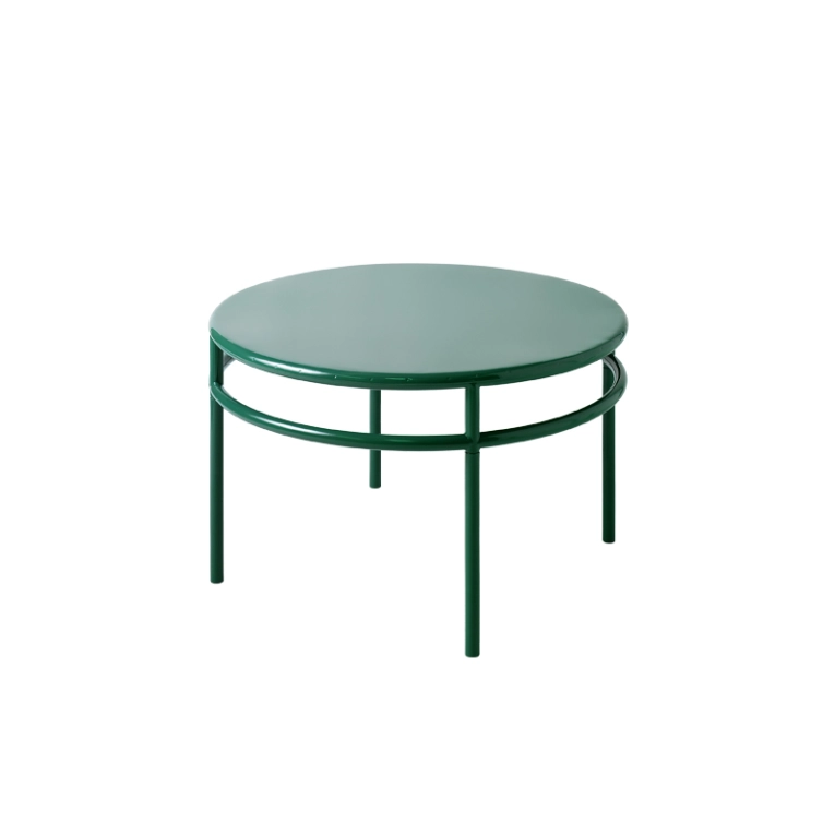 Table basse T37 Ø80  Vert mousse TOLIX
