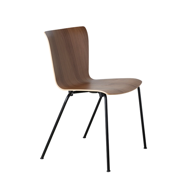 Chaise VICO DUO Noyer FRITZ HANSEN