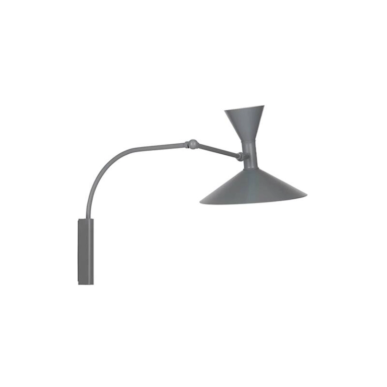 Applique LAMPE DE MARSEILLE MINI Gris mat NEMO LIGHTING