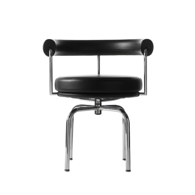 Chaise 7 Fauteuil Tournant Noir CASSINA