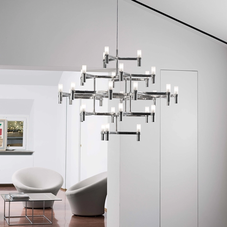 Suspension CROWN MAJOR Aluminium poli NEMO LIGHTING