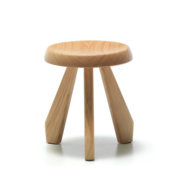 Tabouret 523 MERIBEL Chêne CASSINA