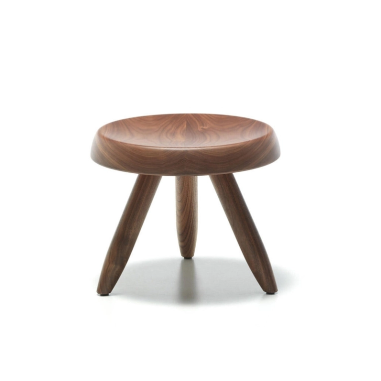 Tabouret 524 BERGER Noyer CASSINA
