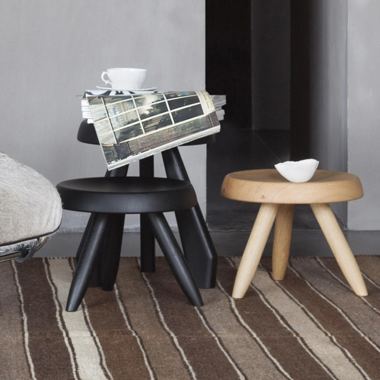 Tabouret 524 BERGER Chêne CASSINA