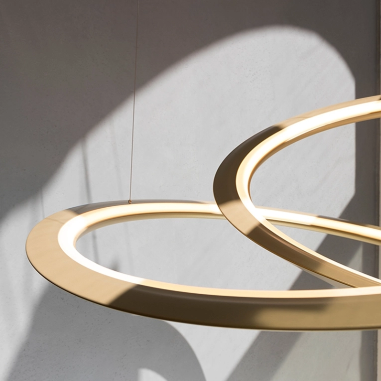 Suspension KEPLER Uplight Doré NEMO LIGHTING