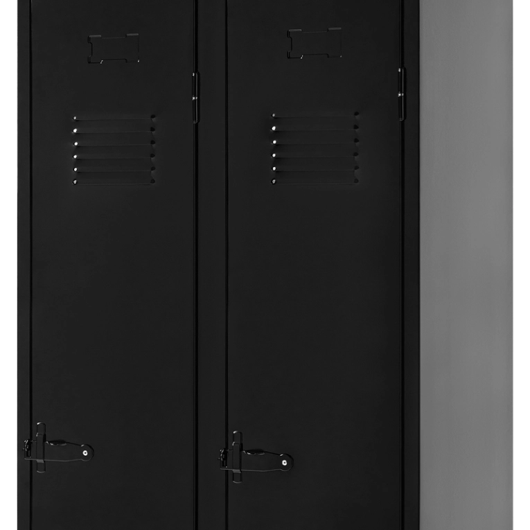 Meuble de rangement Penderie vestiaire B2 Noir TOLIX