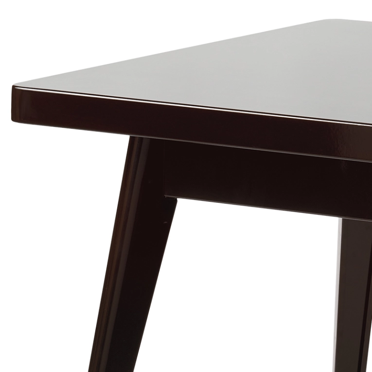 Table Table 55 70x70 Brun noir TOLIX