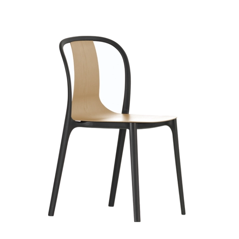 Chaise BELLEVILLE CHAIR bois Chêne naturel VITRA