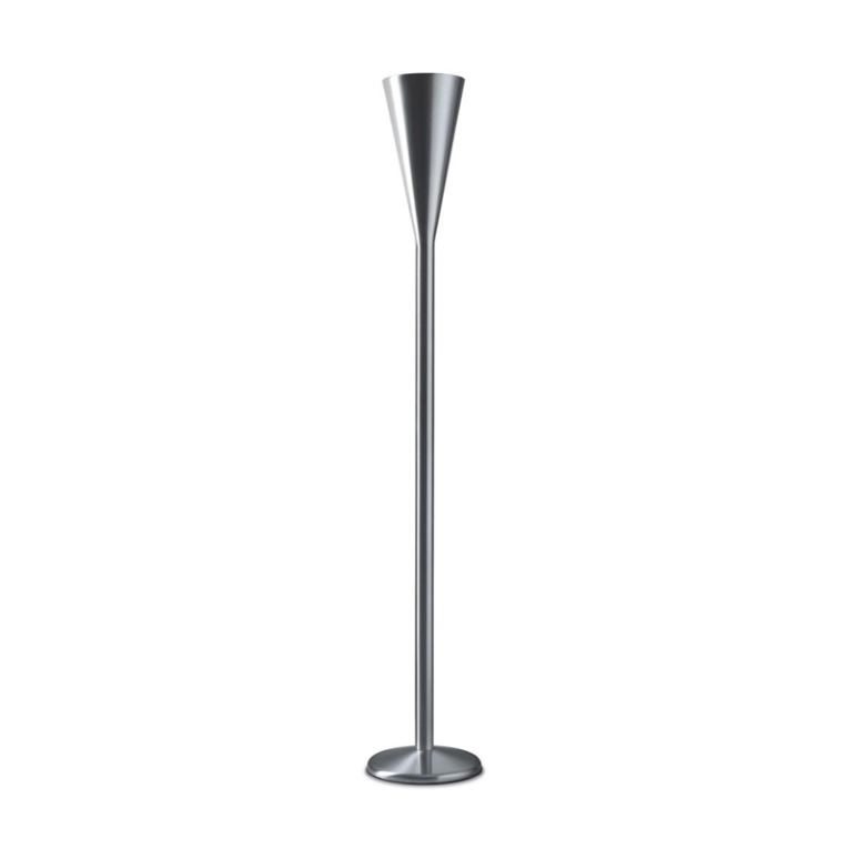 Lampadaire LUMINATOR Nickel satiné brossé FONTANA ARTE