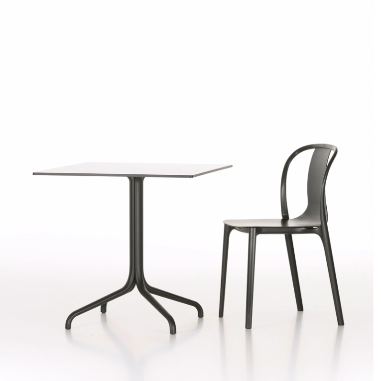 Table extérieur BELLEVILLE OUTDOOR 75x75 Blanc VITRA