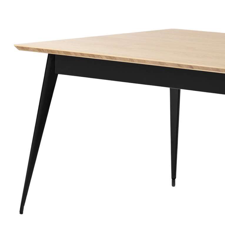 Table Table 55 240x100 plateau chêne Noir TOLIX