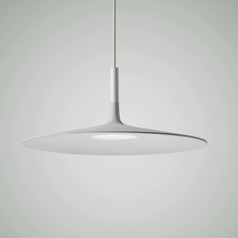 Suspension APLOMB LARGE Blanc FOSCARINI