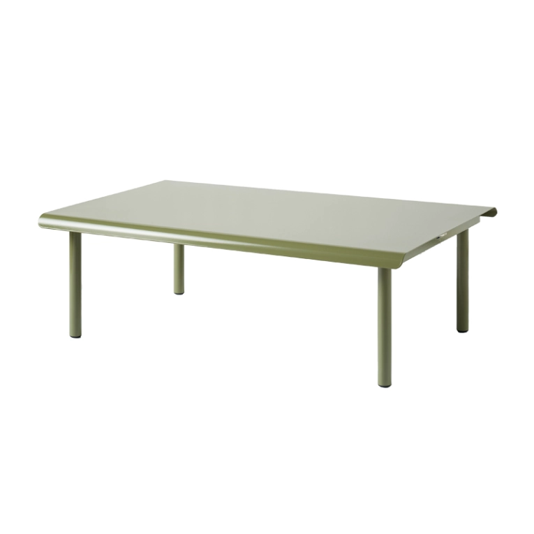 Table basse extérieur Table basse PATIO 110x70 Vert jonc TOLIX