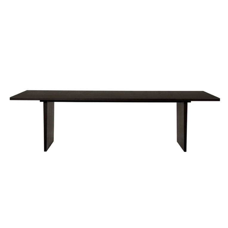 Table PRIVATE Frêne brun noir GUBI