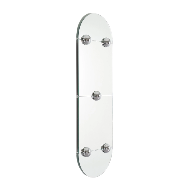 Miroir Miroir SPHERA OBLONG L Argenté MOUSTACHE