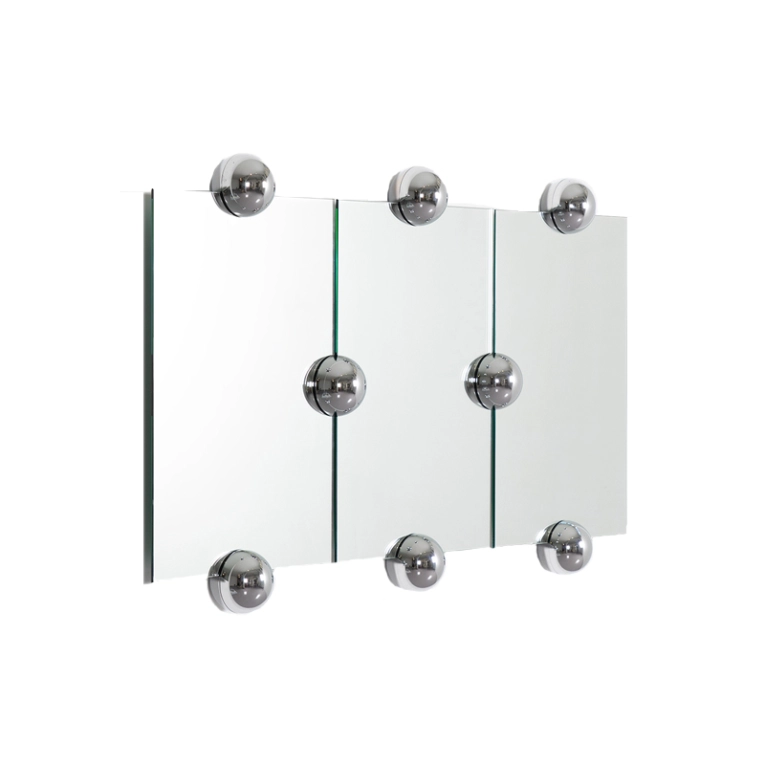 Miroir Miroir SPHERA CRYSTAL PALACE Argenté MOUSTACHE