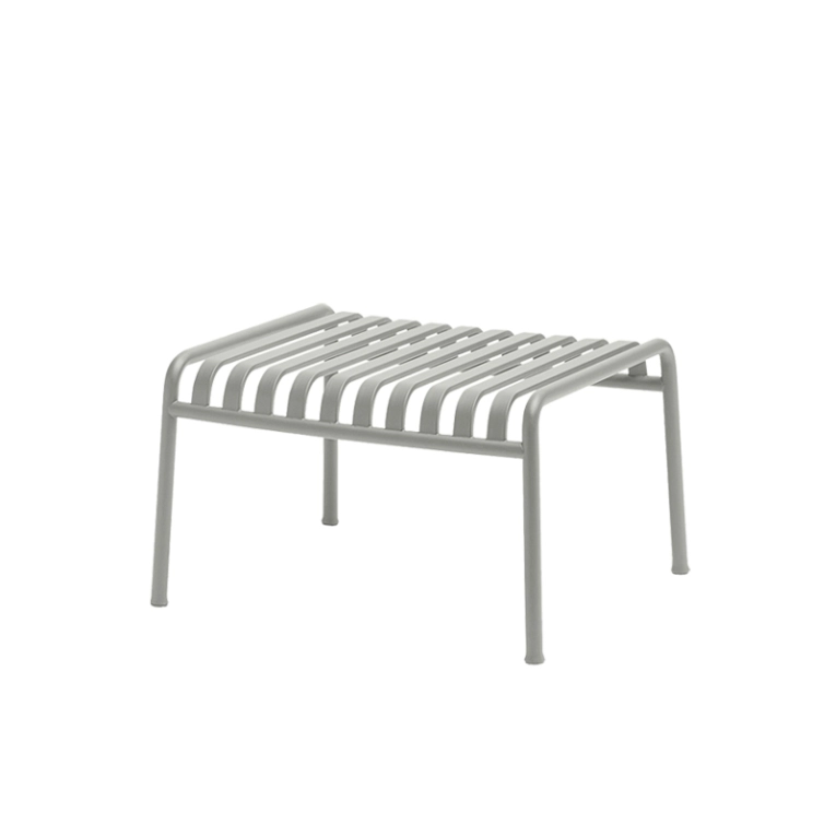 Pouf PALISSADE OTTOMAN Gris clair HAY