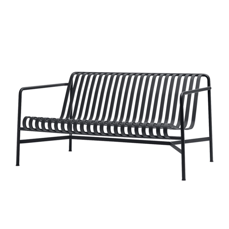 Banc PALISSADE LOUNGE L139 Anthracite HAY