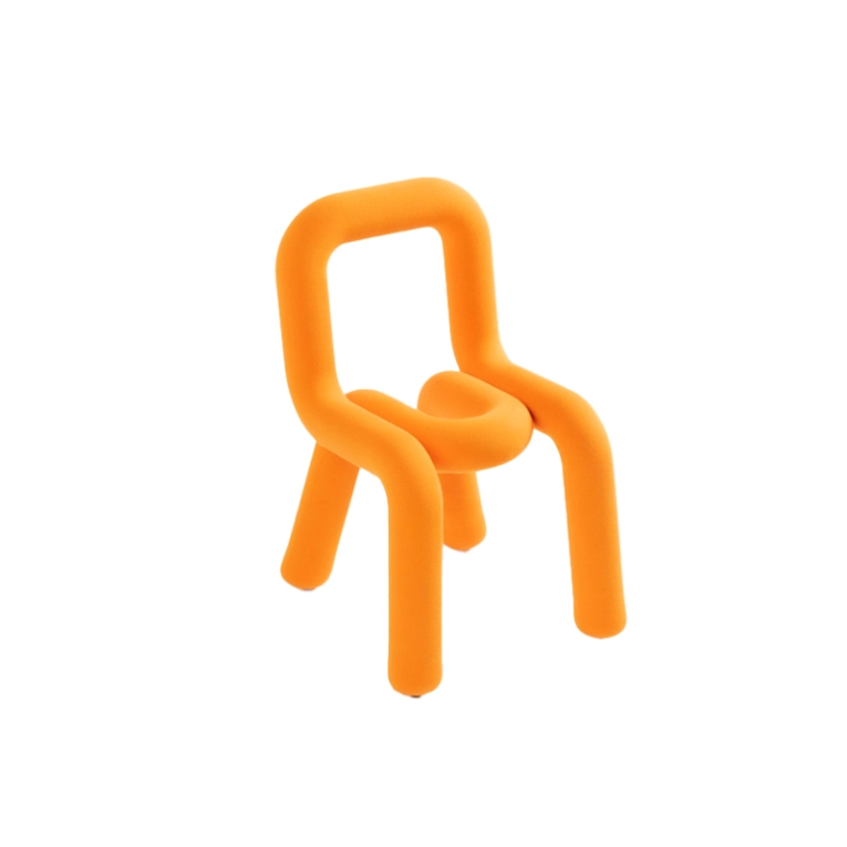 Siège enfant Chaise enfant MINI BOLD Orange MOUSTACHE
